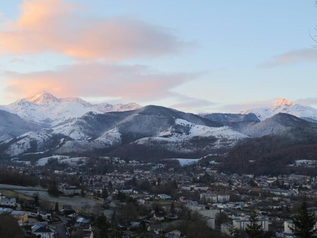 Terrasse, Jardin,, Appartement 80M², Vue Montagne, Wifi, Bureau Bagnères-de-Bigorre Extérieur photo